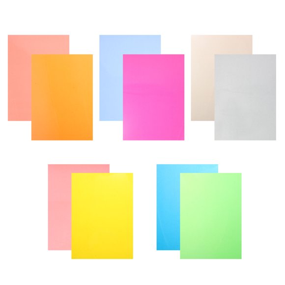 Minkissy 10Pcs Shrink Paper Keychain Pink for DIY Enthusiasts in Party Favors