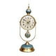 thumbnail image 3 of Marco de metal Relojes de escritorio de cerámica Estilo nórdico Decoración del hogar Reloj despertador analógico sin tictac para dormitorios Encimera Gloria Reloj despertador analógico, 3 of 9