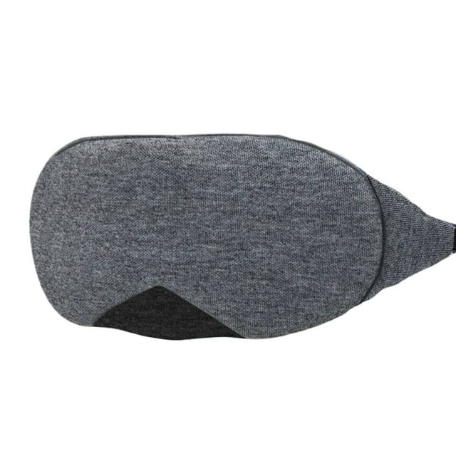 Kjfeif Cotton Sleep Eye Mask - Updated Design Light Blocking with Adjustable Nose Bridge, Soft and Comfortable Night Eye Mask for Men Women, Eye Blinder for Shift Work