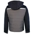 thumbnail image 6 of Holstark Men's Denver Zip And Button Hooded Jacket, 6 of 7