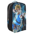thumbnail image 3 of The Legend Of Zelda Breath Of The Wild Champion Link Black Laptop Backpack, 3 of 7
