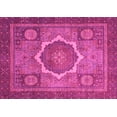 thumbnail image 1 of Ahgly Company Indoor Rectangle Abstract Pink Modern Area Rugs, 4' x 6', 1 of 4