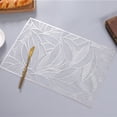 thumbnail image 3 of Yuarrent Jooan's Tapete para de Cocina, Mantel Individual Hueco Rectangular, Almohadilla para Taza Resistente, Decoraciones de vajilla Simples Mostrada Plata, 3 of 6