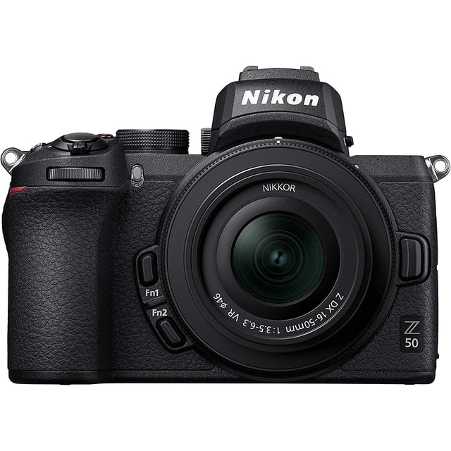 Nikon Z50 + Z DX 16-50mm VR Lens Mirrorless Camera Kit VOA050K001