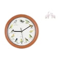 thumbnail image 1 of Reloj de pared,Reloj de pared con pájaro cantor Relojes de pared con pájaros,Relojes de pájaros con sonido Reloj decorativo que canta,Escultura de elefante,Esculturas de elefantes de resina, 1 of 8