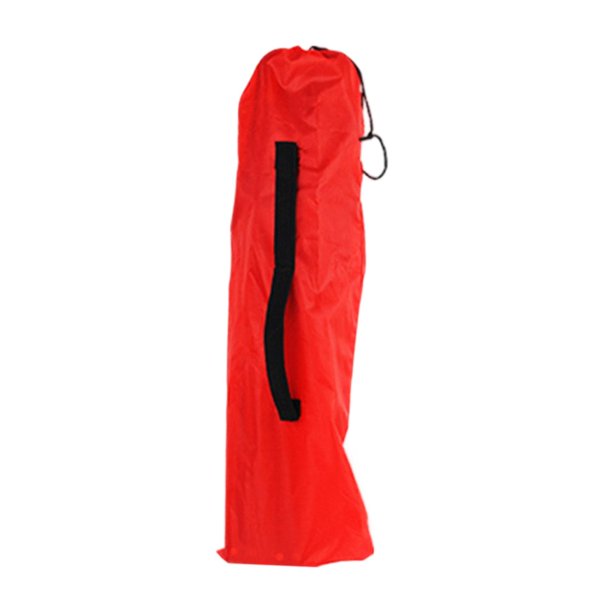 Bolsa para silla de camping, reclinable, bolsa de almacenamiento, tienda de campaña, organizador ligero con correa para el hombro Rojo