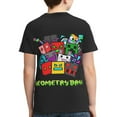 thumbnail image 2 of Geometry Dash Kids T-Shirt 3d Printed Graphic T-Shirts Boys And Girls Short Sleeve Shirts For Youth Kids X-Small, 2 of 7