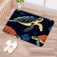 thumbnail image 5 of Turtle Polyester Indoor/Door/Bath Rugs: Non-Slip, Machine Washable Mats, 5 of 6