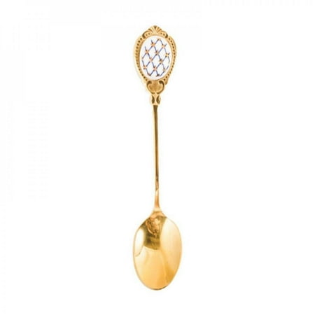 

Big promotion!!Light Luxury Stainless Steel Golden Coffee Spoon Soup Spoon Stainless Steel Coffee Spoon Mixing Spoon Ceramic Spoon