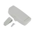 thumbnail image 1 of Funda para gafas de sol de coche Unique Bargains, magnética, universal, soporte para gafas de sol en el visera del coche, caja de almacenamiento de plástico gris, 16.5x7.5cm, 1 pieza, 1 of 1