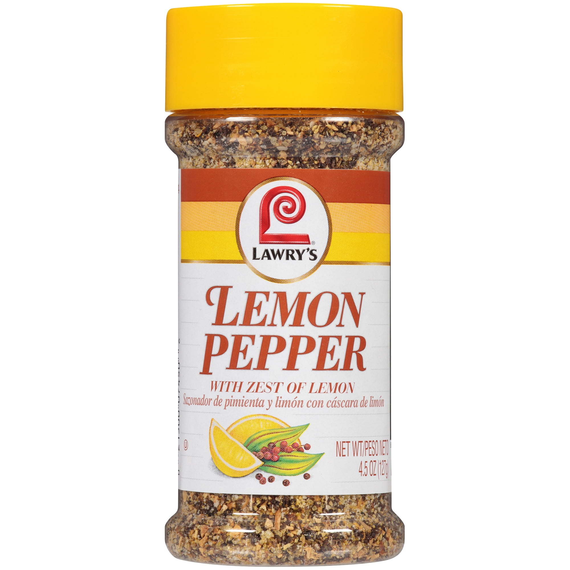 Brand - Happy Belly Lemon Pepper Seasoning Salt, 4.5 Ounce