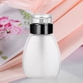 thumbnail image 6 of 250ml Push Down Empty Pump Dispenser Bottle - Refillable Plastic Bottle for Nail Polish, Makeup Remover, Liquid Storage, Leak-Proof, Premium Spring, Travel Friendly, Home Use, 8.8 Makeup Organizers, 6 of 7