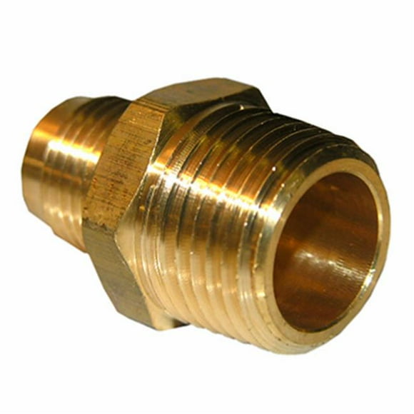 S C Johnson Wax 207930 0.375 Male Flare x 0.5 Male Pipe Adapter