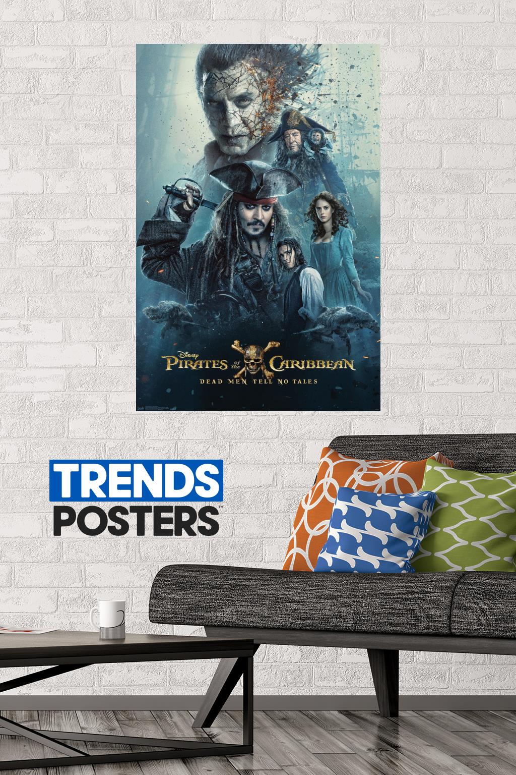 Disney Pirates of the Caribbean: Dead Men Tell No Tales - One Sheet Wall Poster, 22.375" x 34"