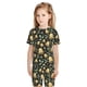 thumbnail image 3 of Balery Octopuses And Leaves Conjunto de Pijama Infantil de Manga Corta con Estampado – Ropa de Dormir de Algodón Suave-X-Large, 3 of 3