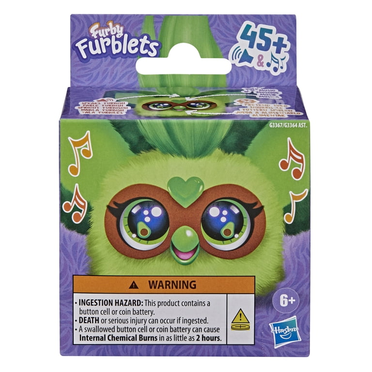 Furby Furblets Avo-Kah Mini Foodie Friend, Electronic Plush Toys