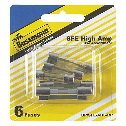 6 Piece Automotive High Amp Fuse Kit