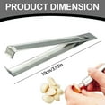 thumbnail image 3 of Cqxid Garlic Peeler Under $5 Garlic Peeler 3 Garlic Peeler Tweezers Stainless Garlic Peeler Peeler Tool Bone Tweezers Set Garlic Peeler Tweezers Tongs And Tongs For Cooking, 3 of 8