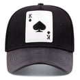 thumbnail image 1 of Gorra de béisbol Poker K Anime Snapback de fibra acrílica, 1 of 2