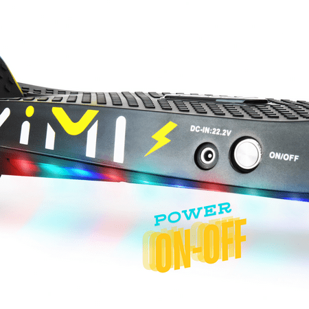 INOKIM - ICON Kids Scooter w/4 miles  Max Operating  Range & 4 mph Max Speed - Yellow
