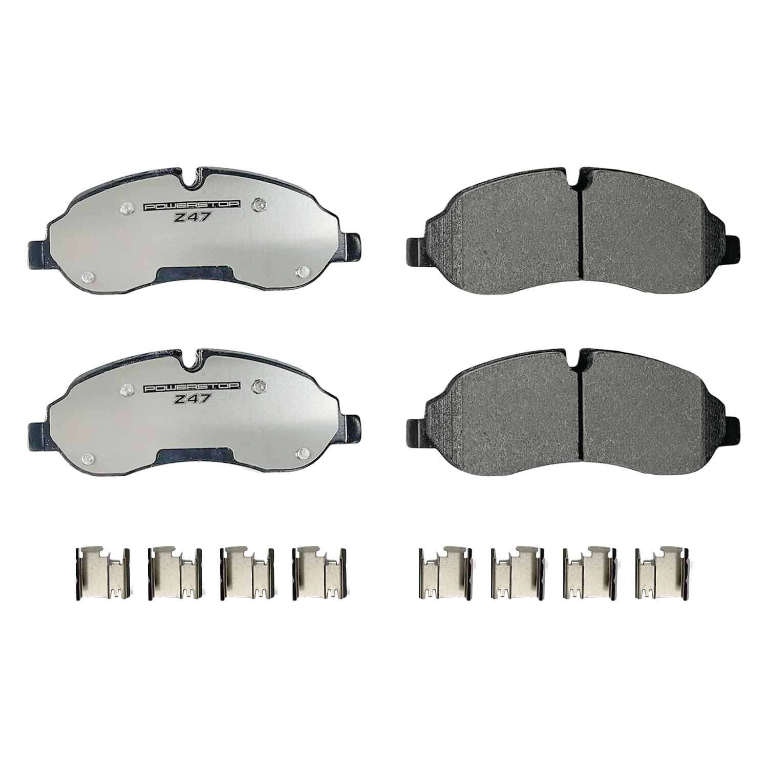 PowerStop Z47-1695 Disc Brake Pad Set 12-20 Hino 155 Disc Brake