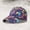 Purple, variant on ZSQDM Tie Dyed Fabric Color Duck Hat Trend Personality Outdoor Print Breathable Mesh Hat beanies Hats for Women Visors Highlight Cap