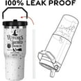 thumbnail image 5 of Halloween Tumbler with Lid and Straw 30oz,Witches Brewed Vacuum Insulated Leak Proof Halloween Tumbler,Goth Cute Spooky Gift Women Kids Teen Girls,Halloween Accessories Stainless Steel Coffee Cup, 5 of 6