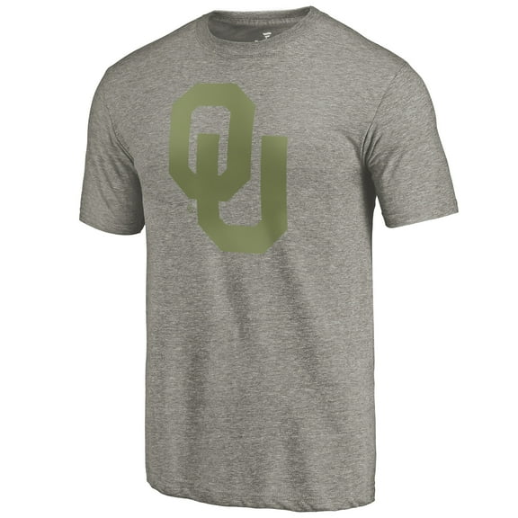 Men's Gray Oklahoma Sooners Prestige Tri-Blend T-Shirt