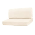 thumbnail image 2 of stanreset RV Dinette Cushion Covers Easy Fitted Seat Sofa Stretch RV Elastic Slipcover Beige, 2 of 4