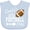 AE-Light Blue, variant on Inktastic Uncle's Little Football Fan Boys or Girls Baby Bib
