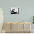 thumbnail image 4 of Stupell Industries Surfboard Fins Beach Sports Photography Ocean Coast Photograph Jet Black Floating Framed Canvas Print Wall Art, Design by Two Smart Blondes, 4 of 5