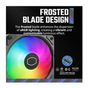 Cooler Master MasterLiquid 360L Core 120mm ARGB Close-Loop AIO Liquid CPU Cooler with Gen S Dual Pump and Cryofuze Thermal Paste (Black)