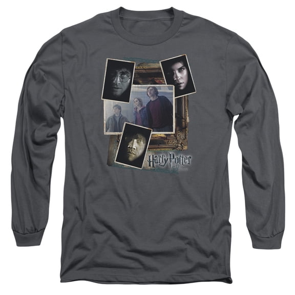 Harry Potter - Trio Collage - Long Sleeve Shirt - Large