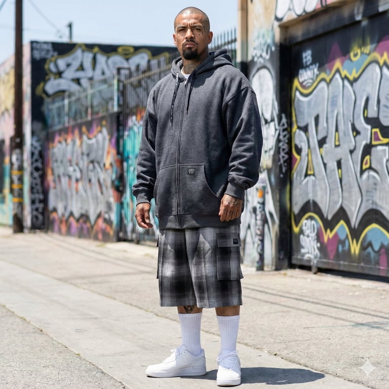 FB County Cargo Checker Shorts - Walmart.com