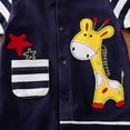 thumbnail image 5 of 0-18M Infant Toddler Baby Boy Girls Long Sleeve Romper Animals Cartoons Bodysuit Clothes One-piece Outfit, 5 of 10