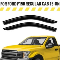 AEROGUYS Extra Durable Window Deflectors Tape-On Window Visors Rain Guards Fit for Ford F150 2015-2026 Regular Cab, Sun Visors, Wind Vent for Shades, Exterior Car Accessories - 2 pcs. AG0903