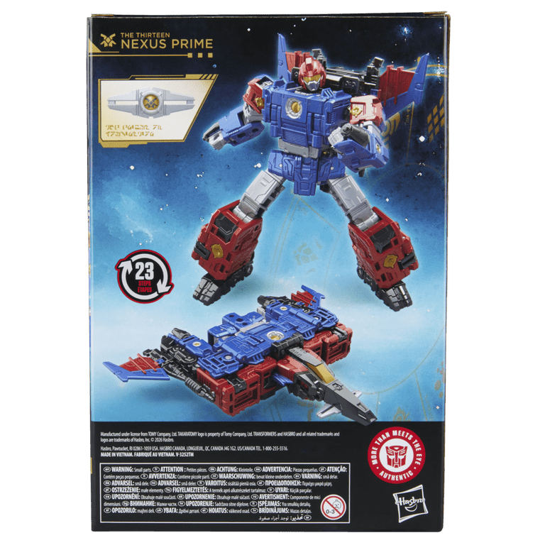 Transformers Toys Age of the Primes The Thirteen Nexus Prime 6