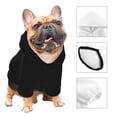 thumbnail image 3 of Balery Black Sudadera con Capucha para Perros Pequeños – Ropa para Mascotas, Disfraz para Perros y Gatos, Ideal para Fiestas y Cosplay-Large, 3 of 7