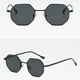 thumbnail image 5 of Gafas de sol hexagonales de metal Sonducket UV400 Lentes azul, 5 of 6