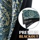thumbnail image 5 of Cortinas Blackout jinchan Azul con Patrón Damasco 240x245 cm 2 Paneles, 5 of 9