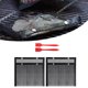 thumbnail image 5 of 2 uds., Bolsas de malla para barbacoa con revestimiento de PTFE, bolsa de malla para parrilla con cepillo de silicona, accesorios para herramientas de 2 piezas grandes Soledad parrilla de malla, 5 of 9