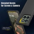 thumbnail image 3 of Entronix Heavy Duty Case Compatible with Moto G Power 2025, Shockproof Dustproof Protective Hard Cover, Black, 3 of 6