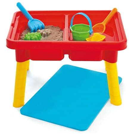 Kidoozie Sand ‘n Splash Activity Table, Outdoor Playset Toy for Toddlers Ages 2+