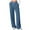 Blue(womens pants), variant on ZHYou No Boundaries Womens Ribbed Knit Wide Leg Pants,Soft Comfy Loose Fit Casual Drawstring Waist Trousers with Pockets,Blue,Size S
