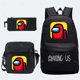 thumbnail image 1 of Mochila 3D Game Among Us para niños y niñas Bolsa Escolar dibujos animados, 1 of 4
