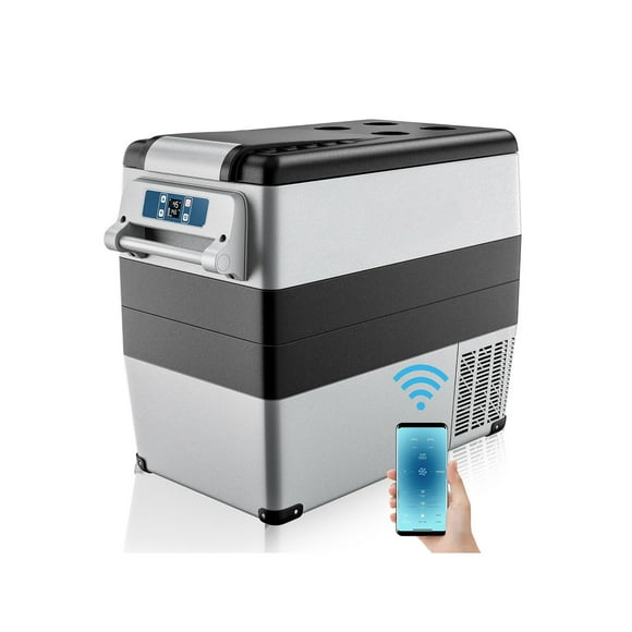 STAKOL 53 Quarts Portable Electric Car Cooler Refrigerator/Freezer Compressor Camping