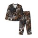 thumbnail image 1 of Fotbe Leopard On Tree Branch Conjunto de Pijama de Manga Larga para Mujer con Estampado, Ropa de Dormir de 2 Piezas, Conjunto de Casa Suave y Cómodo con Bolsillos-X-Large, 1 of 7