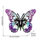thumbnail image 2 of Jardín Mariposa Arte Jardín al aire libre Patio trasero Metal Animal Decoración Regalo Wmkox8yii  fhajkh940, 2 of 2