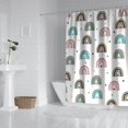 thumbnail image 2 of Waterproof Bohemian Shower Curtain 72x72 Inch Boho Style Polyester Unique Shower Curtain for Bathroom Hotel Home Decor with 12 Plastic Hooks, 2 of 5
