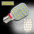 thumbnail image 2 of Leisure LED Rotating Super Bright 1141 RV Interior LED Light 1156 1003 BA15S 24-SMD Camper Trailer Turn Signal Lamp Bulb 10-18V Pathway Outdoor Natural White (4), 2 of 6